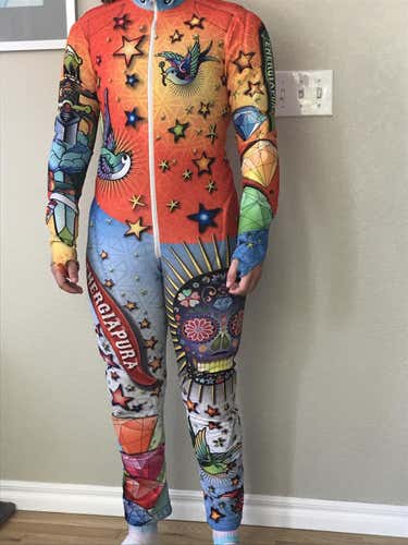 Used Women's Medium Energiapura Ski Suit FIS Legal