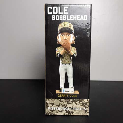 Gerrit Cole Pittsburgh Pirates 2016 SGA MLB Bobblehead NIB BDA June 23 2016