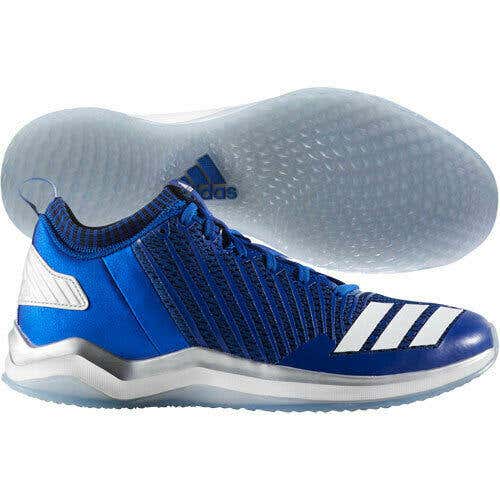 ADIDAS ICON TRAINERS SHOES 11.5 BLUE DODGERS BASEBALL FOOTBALL TURF LACROSSE BRAND NEW HTF $100 RARE