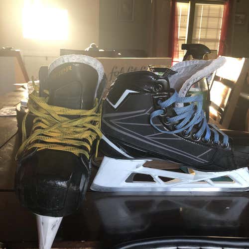 Senior Bauer Supreme S170 Regular Width  Size 9.5 Hockey Goalie Skates