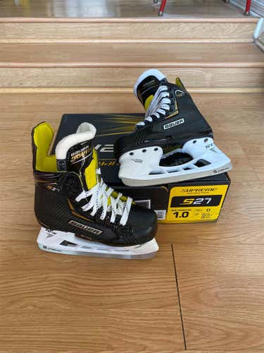 Bauer Supreme S27 Size 1D Hockey Skates