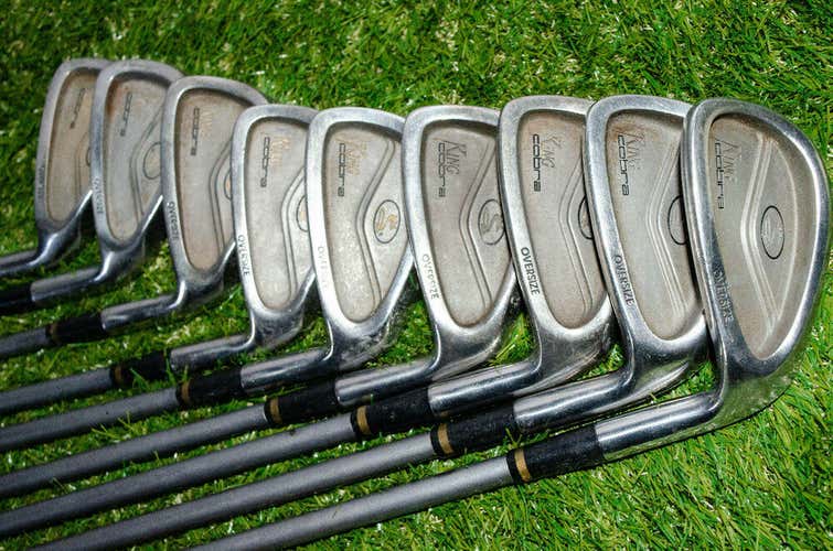 King Cobra Oversize Iron Set (3-P,S) Right Handed 37.25" Graphite Regular
