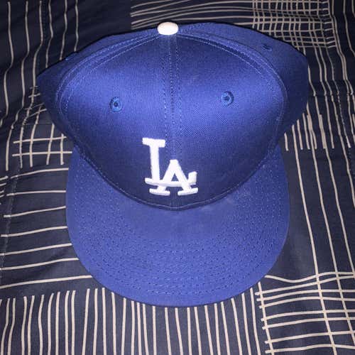 Blue Snapback Dodgers Hat
