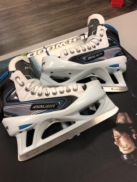 Senior Bauer Reactor 7000 Regular Width Size 6 Hockey Goalie Skates