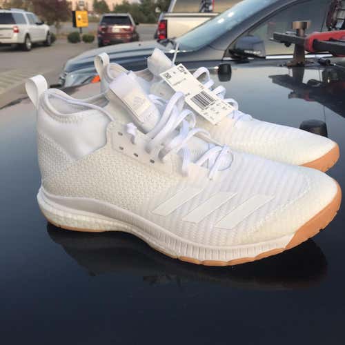 White Unisex Size Men's 10.5 (W 11.5) Adidas Shoes