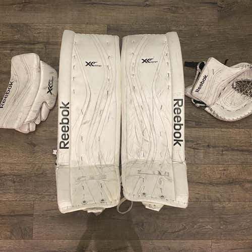 White Senior 36" Regular XLT X28 Goalie Full Set