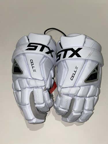 Used Stx Cell Iv Md Lacrosse Mens Gloves