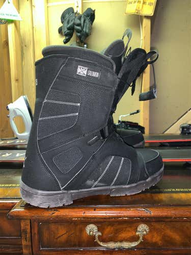 Unisex Size 12 (Women's 13) Salomon Medium Flex Snowboard Boots