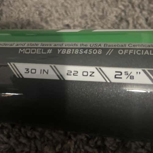 New 2018 Alloy S450 (-8) 22 oz 30" Bat