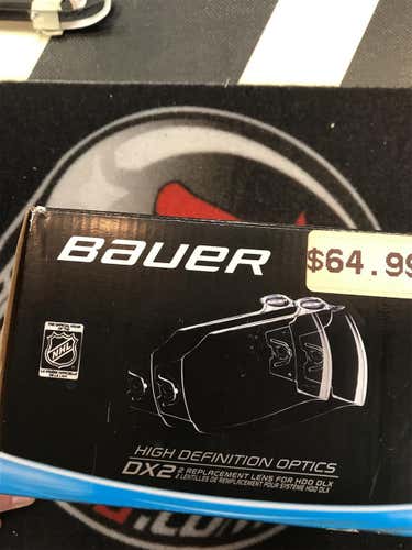 2 Senior Bauer HDO deluxe Replacement Visor