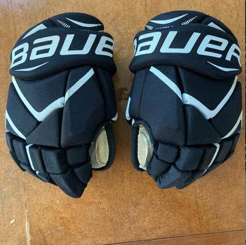 Black Used Junior Bauer Vapor X700 Gloves 10"