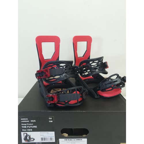 New Kid's Salomon The Future XS/Small Snowboard Bindings All Mountain