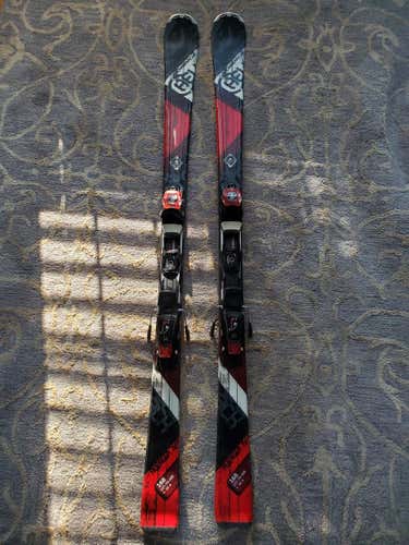 Used Nordica All Mountain Skis With Bindings Max Din 10