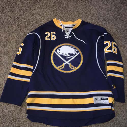 Blue Men's XL Reebok Pro Stock Jersey