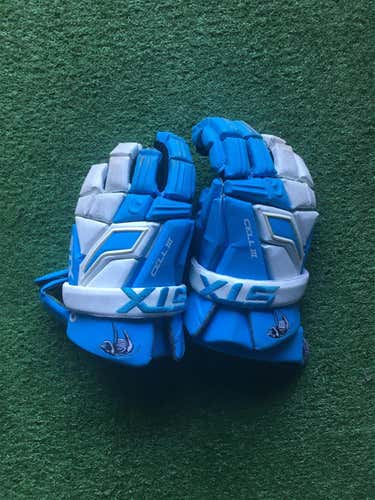 Used STX Cell III 13" Lacrosse Gloves