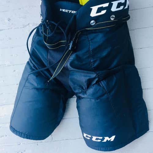 Black Senior Small CCM Tacks Hockey Pants