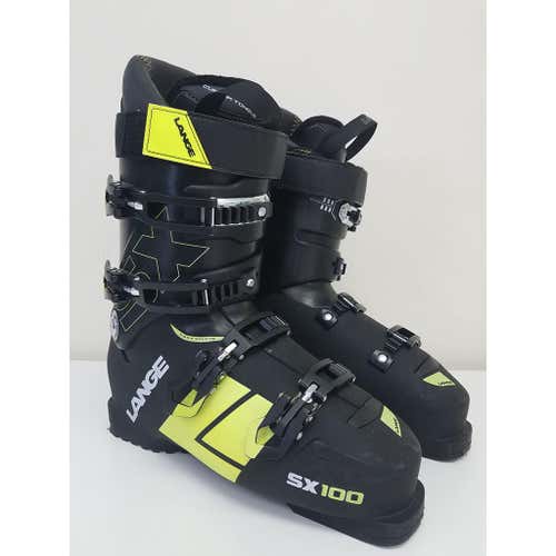 Used Men's Size 27.5 Lange All Mountain SX 100 Ski Boots