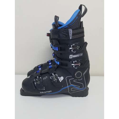 Used Salomon Size 27.5 All Mountain X Max 100 Ski Boots Medium Flex