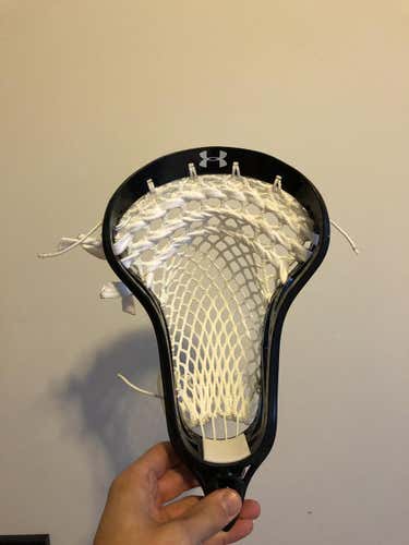 Black New Attack & Midfield Under Armour Strung Charge 2 Head