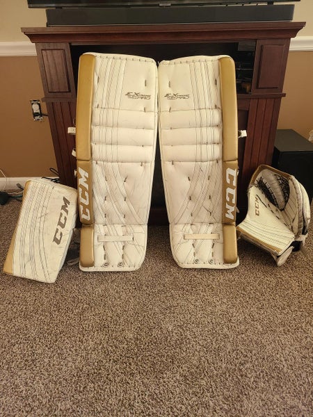 Used 33"+1 CCM EXtreme Flex Pro Goalie Full Set