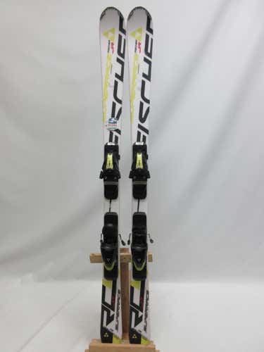 Fischer Super Racer Jr. 140 cm Skis W/ Fischer RO4 Z9 Bindings