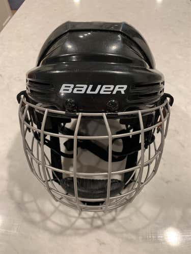 Black Used  Bauer 2100 Helmet