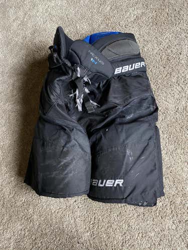 Black Used Senior XL Bauer Nexus 1N Hockey Pants