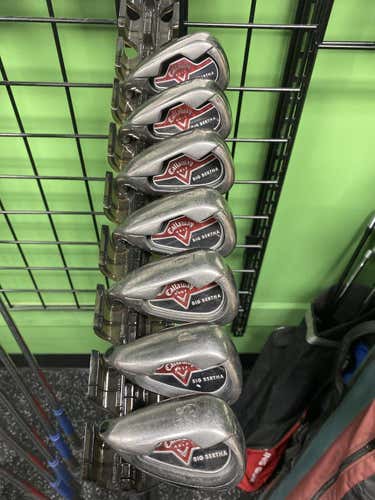 Used Callaway Big Bertha Mission 6 4i-sw Steel Regular Golf Iron Or Hybrid Sets
