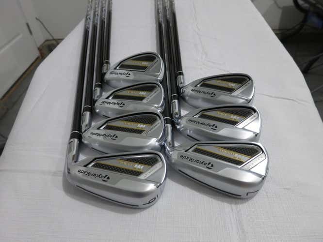 TaylorMade 2020 M Gloire Iron Set - 6-PW, AW, SW - Regular Flex Graphite - NEW