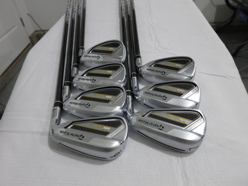 TaylorMade 2020 M Gloire Iron Set - 6-PW, AW, SW - Regular Flex Graphite - NEW