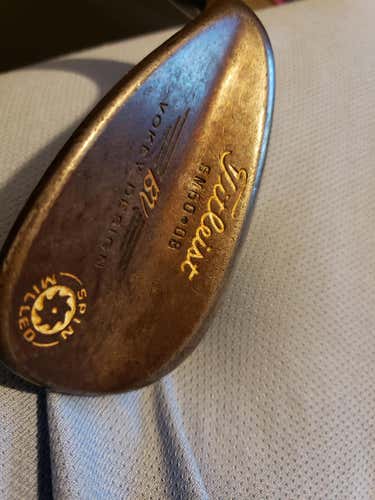 Used Men's Titleist Left Hand BV Vokey Wedge Wedge Flex 60 Degree Steel Shaft
