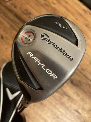 TaylorMade Raylor Hybrid 22* Reax Regular 40.75” Winn DriTac Oversize Grip & HC