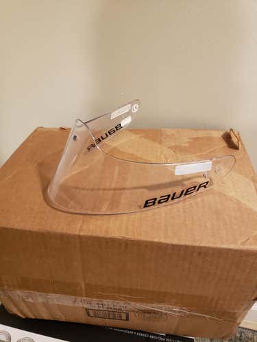 New Bauer Sr Lexan Throat Guard