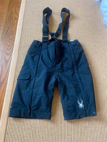 Black Unisex Size 14 Spyder Shorts