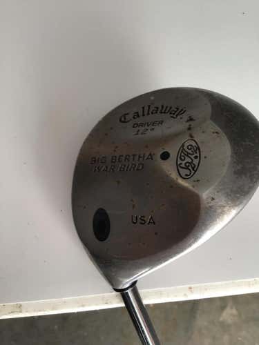 Used Callaway Big Bertha Warbird 12.0 Degree Graphite Regular Golf Drivers