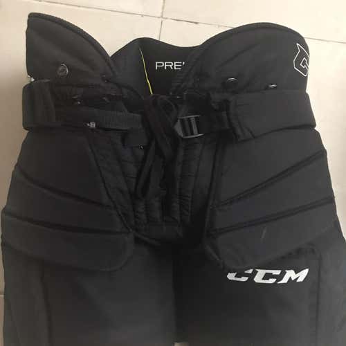 Black Junior XL CCM Premier R1.9 Hockey Goalie Pants