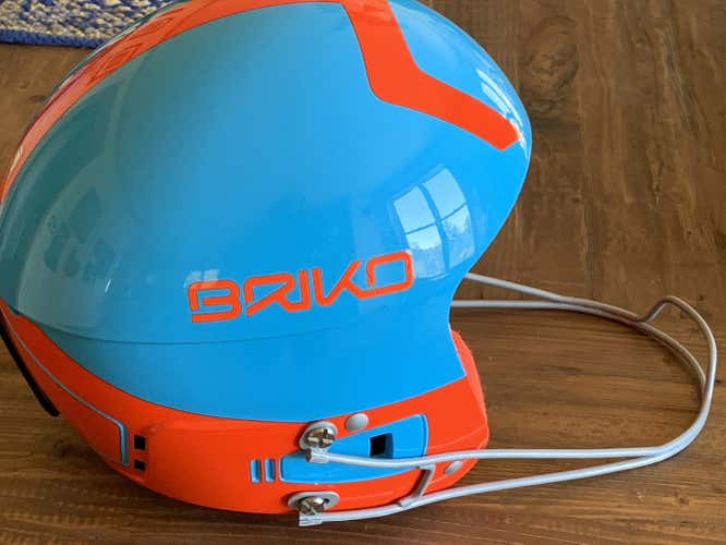 Blue Unisex Used Small / Medium Briko Vulcano FIS Helmet FIS Legal and adjustable