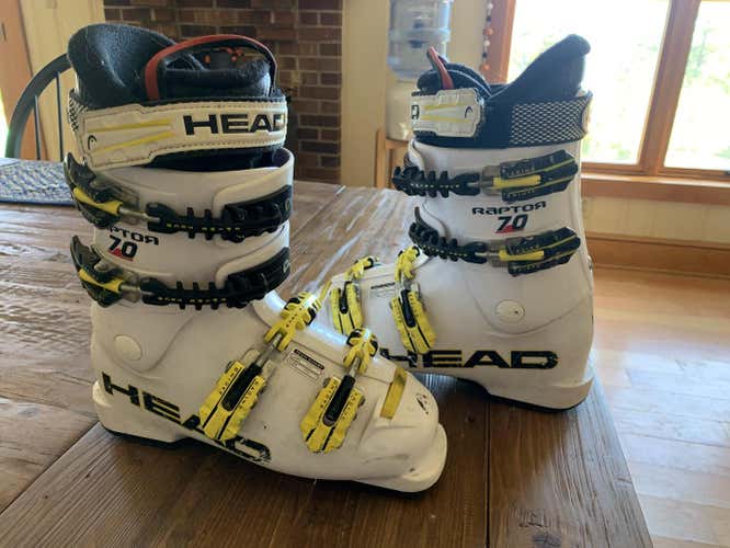 Used Unisex HEAD Racing Raptor 70 Ski Boots