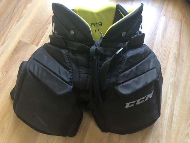 Used Senior Small CCM Premier R1.9 Goalie Pants