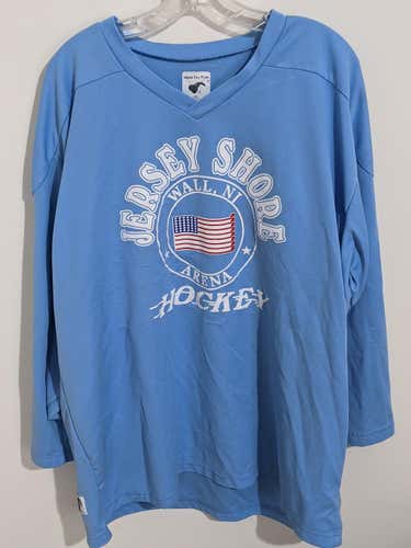 Jersey Shore Arena Practice Jerseys Sky Blue Adult XL