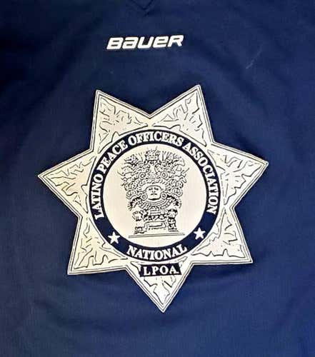 National Latino Peace Officers Assoc Hockey Jersey #33