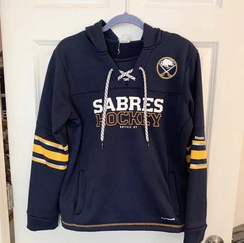REEBOK NHL Buffalo Sabres Hockey Hoodie - Youth Large