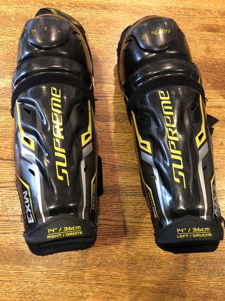 Used Senior Bauer Supreme TotalOne MX3 Shin Pads