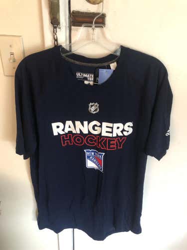 New York Rangers Adidas Men’s NHL Tee L