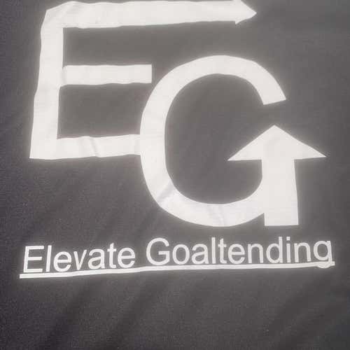 New Elevate Goaltending Black Adult Large Other Jersey