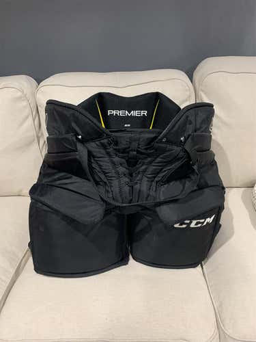 Black Senior Large CCM Premier R1.9  Hockey Goalie Pants