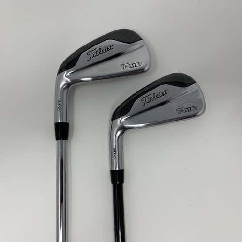 Left Handed Titleist 718 T-MB 3 & 4 Driving Irons - Stiff Flex