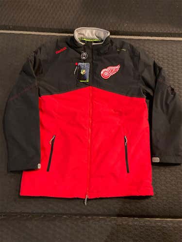 Detroit Red Wings Adult Large Reebok Jacket