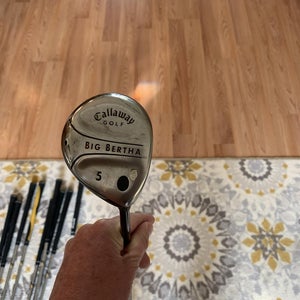 Used Men's Callaway Right Handed Big Bertha Fairway Wood Regular Flex 5 Wood