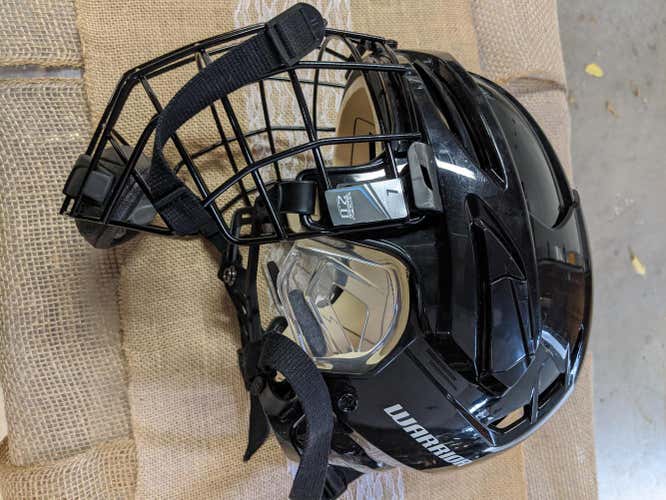 Black New Large Warrior Helmet